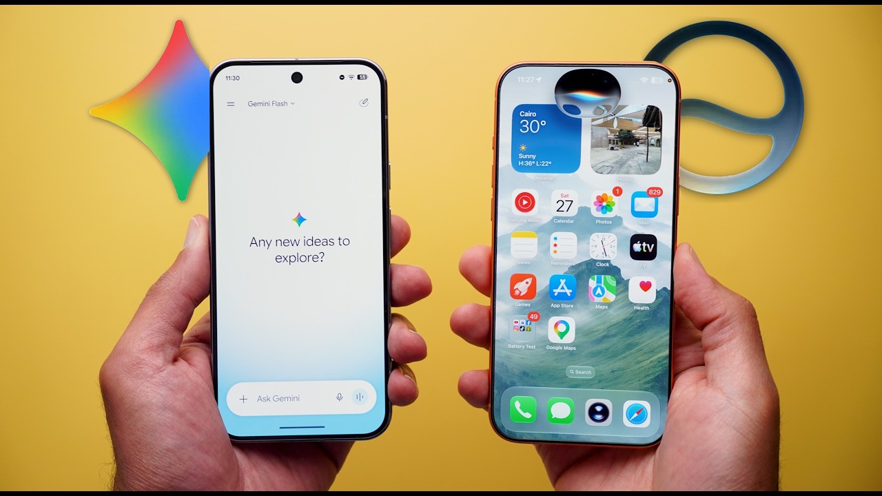 Siri AI против Gemini: догнала ли Apple конкурента?