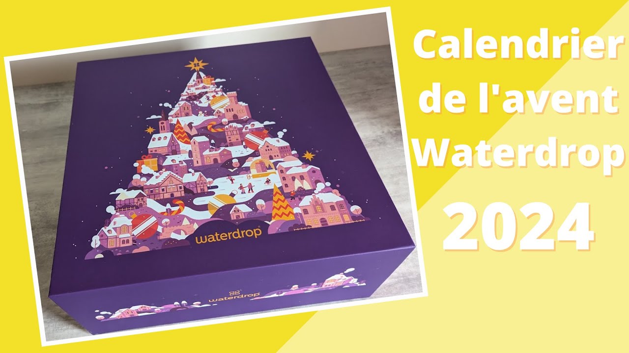 Calendrier de l'avent WATERDROP 2024