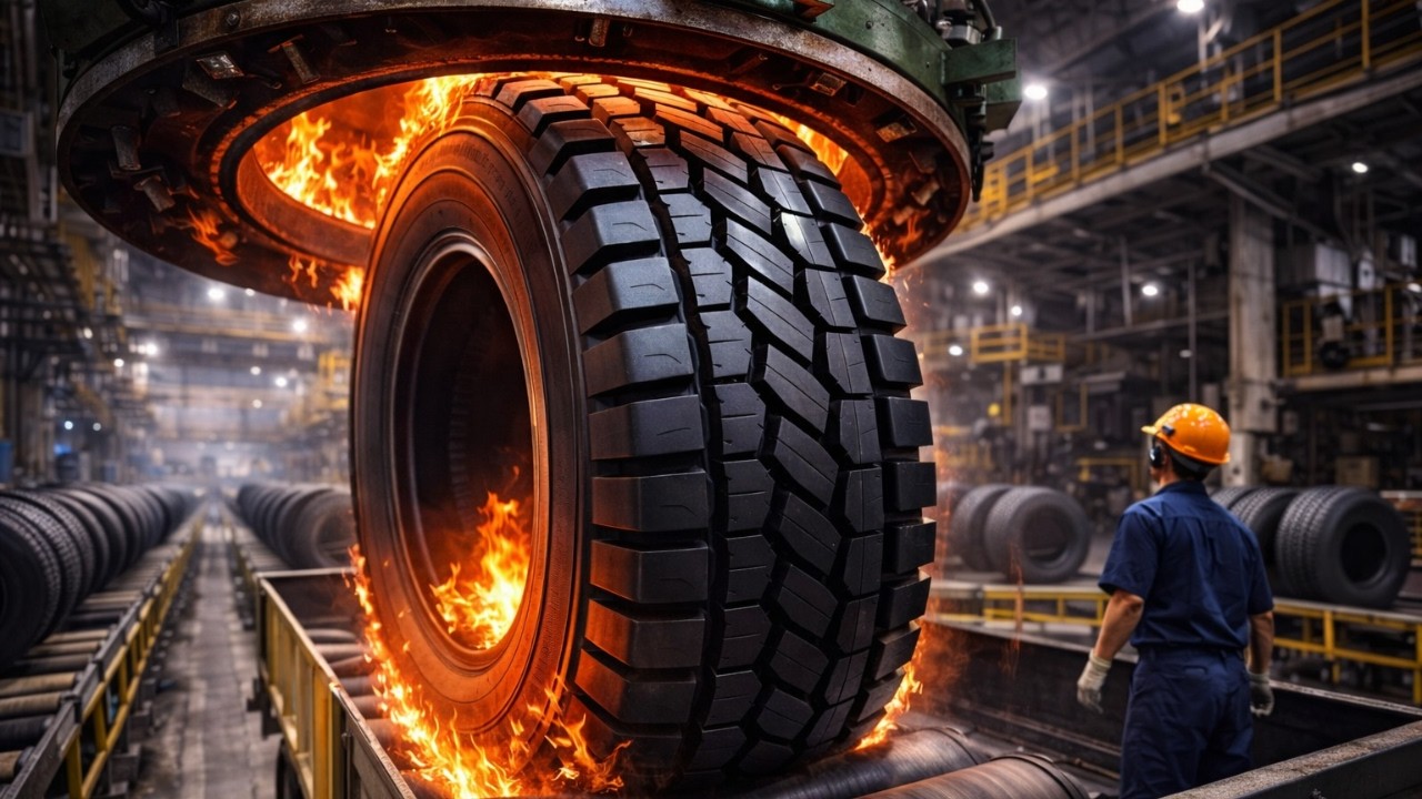 System Flow - Inside a Tire Factory Producing 50,000 Tires a Day