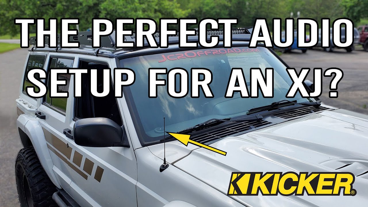 Jeep Cherokee Audio — настройка системы RealHawk Kicker