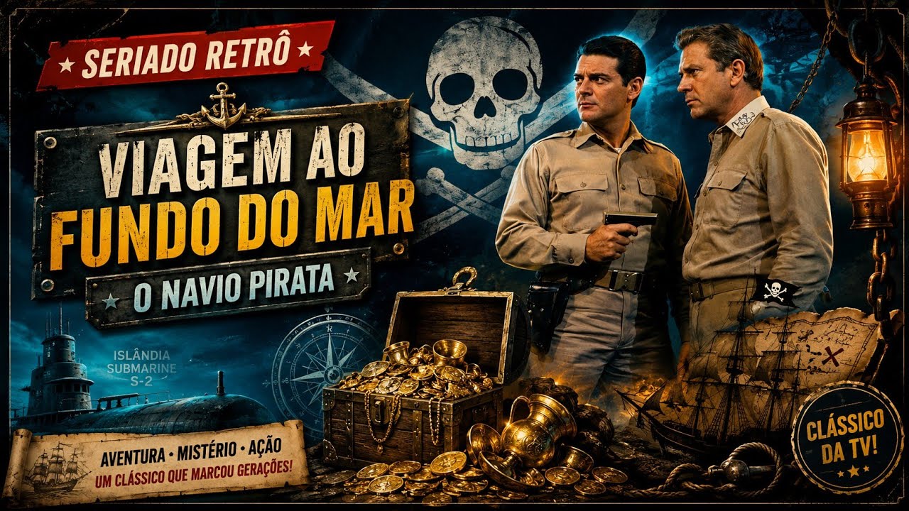 Seriados Retrô: Viagem ao Fundo do Mar - Episódio de Hoje: O Navio Pirata  1960