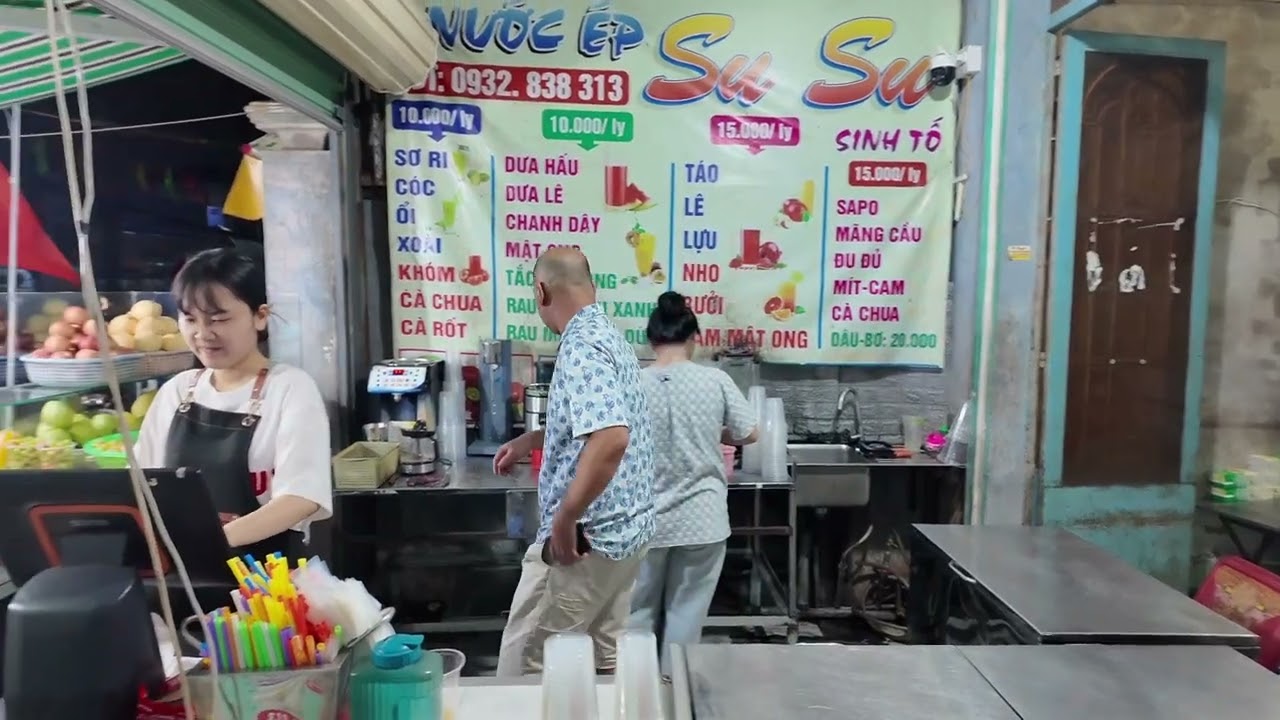 Được Nghỉ Tết Sớm Su Su Phụ Ba Pha Chế Sinh Tố Nước Ép 