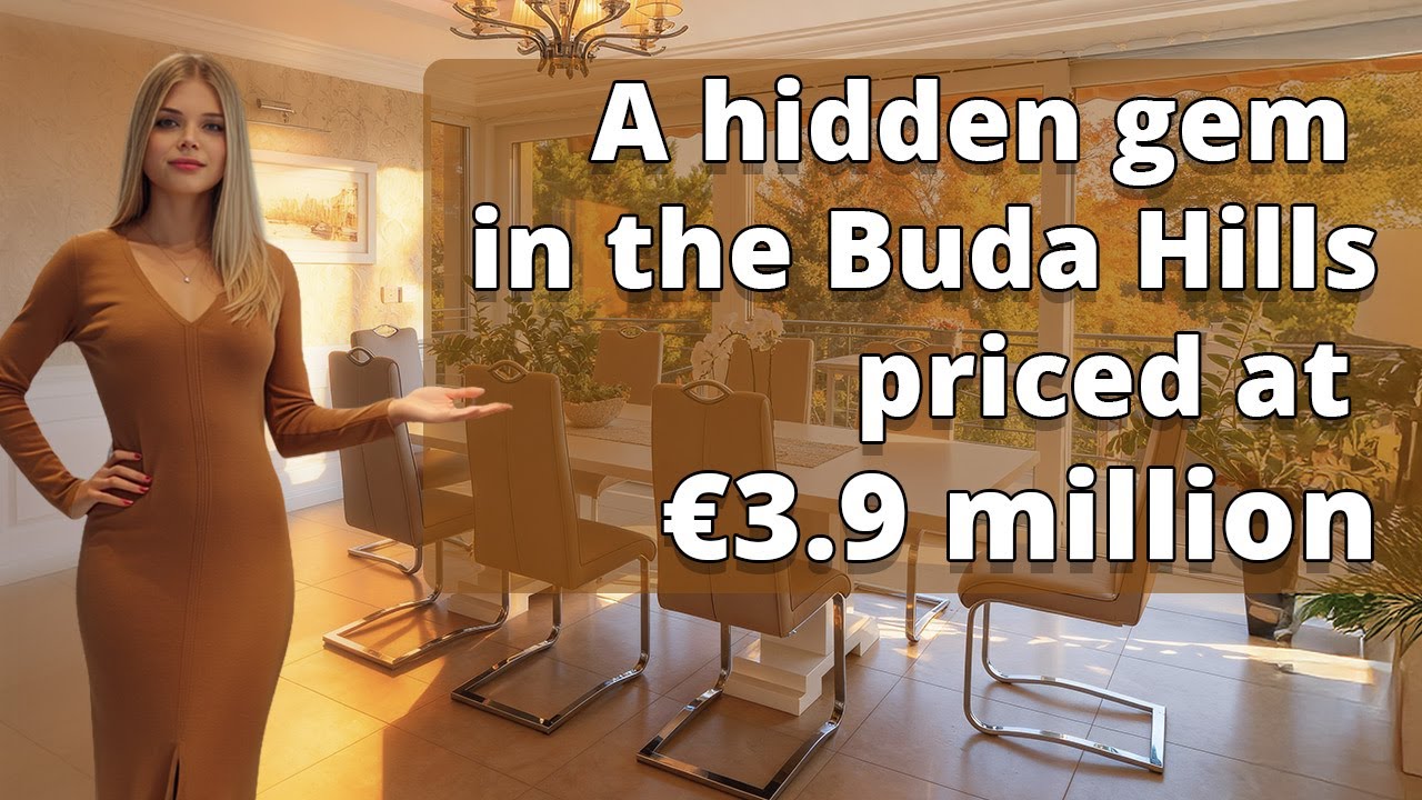 A stunning luxury villa in the Budapest hills for &euro;3.9 million