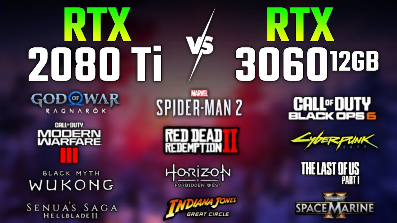 RTX 2080 Ti vs RTX 3060 in 2025 | Test in 12 Games | 1440p