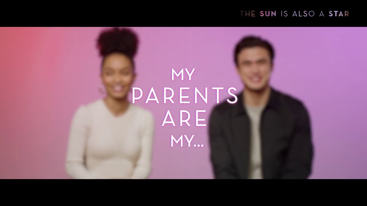 Finishing Sentences with the Stars of 'The Sun is Also a Star'