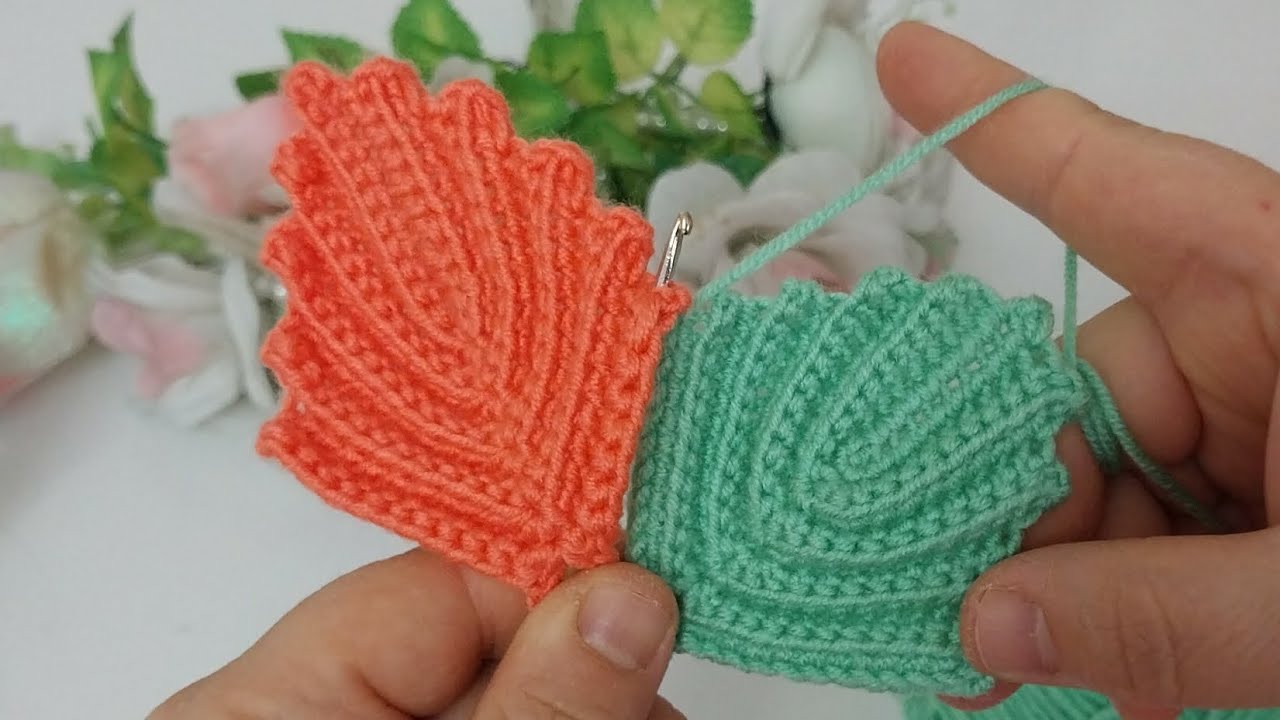 Very easy Crochet Leaf making DIY🍁👌