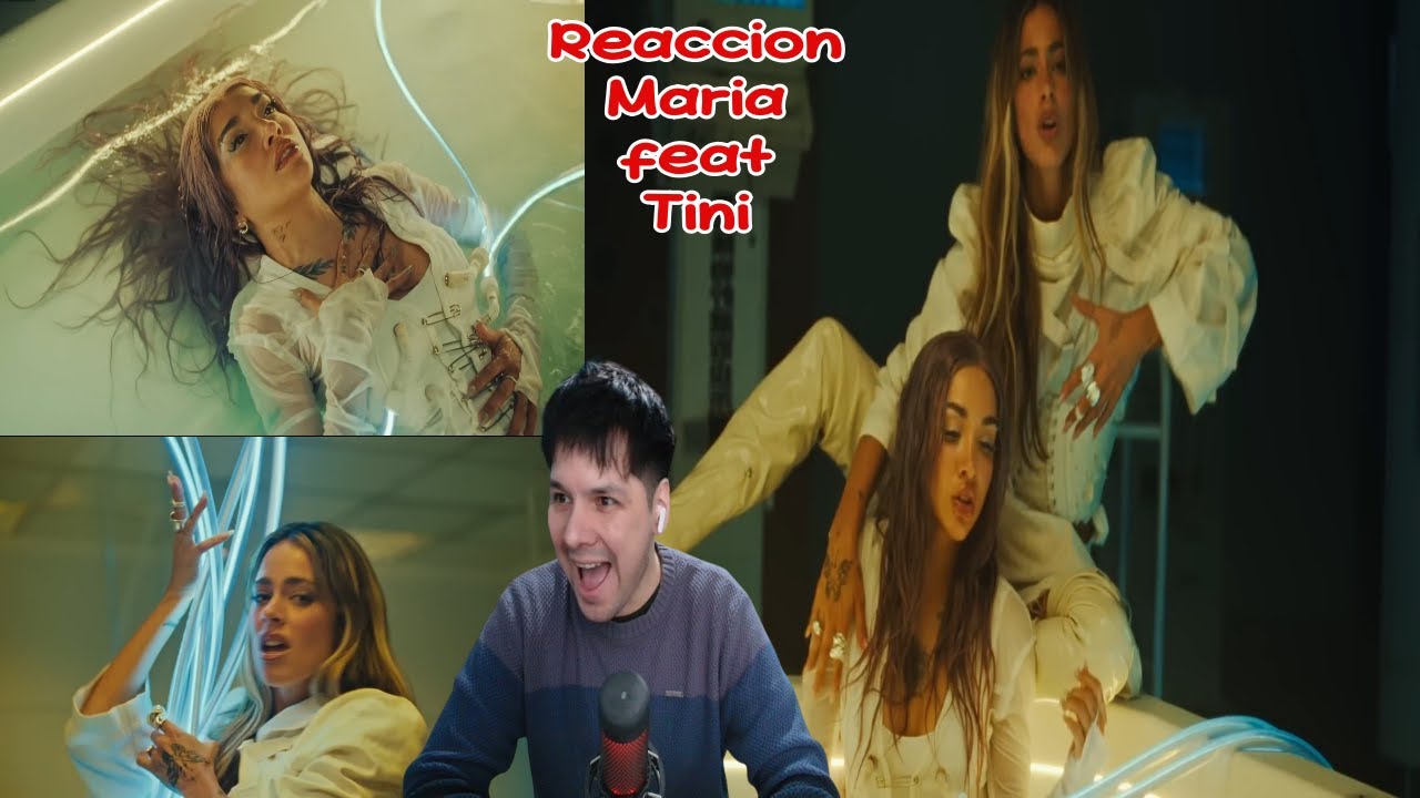 Реакция Марии Бесерры, официальное видео TINI UNTIL I FALL IN LOVE ¦ SHANINA; ЧАСТЬ III