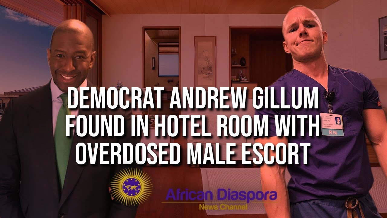 Демократ Эндрю Гиллум найден с мужчиной-эскортом, принявшим передозировку, в гостиничном номере в...