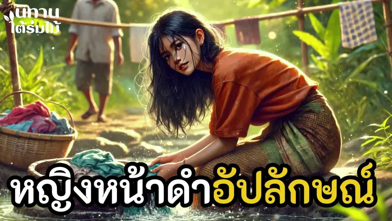 หญิงหน้าดำอัปลักษณ์ ｜ EP.449 #นิทานพื้นบ้าน #นิทานก่อนนอน #นิทานสอนใจ #นิทานชาวบ้าน