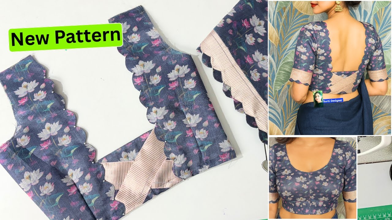 Cutwork Blouse Cutting and Stitching | Designer Cutwork Blouse Designs | Designer Blouse Design