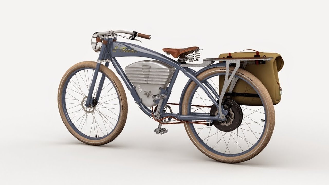 E Tracker the Ultimate Hipster E-Bike