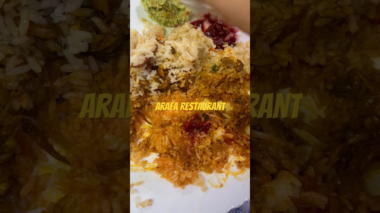 Arafa kallumakkaya biriyani | Kannur 🍲🦪 #shorts