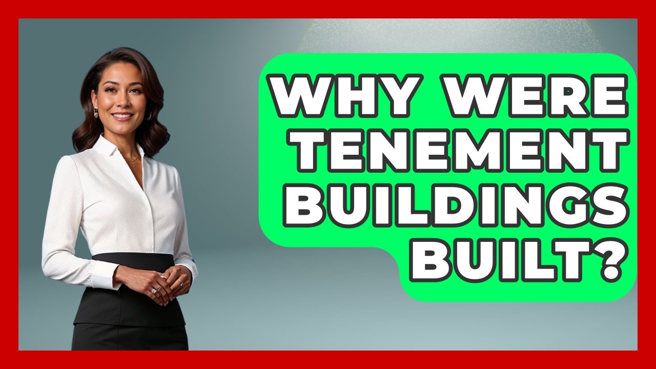 Why Were Tenement Buildings Built? - Archaeology Quest