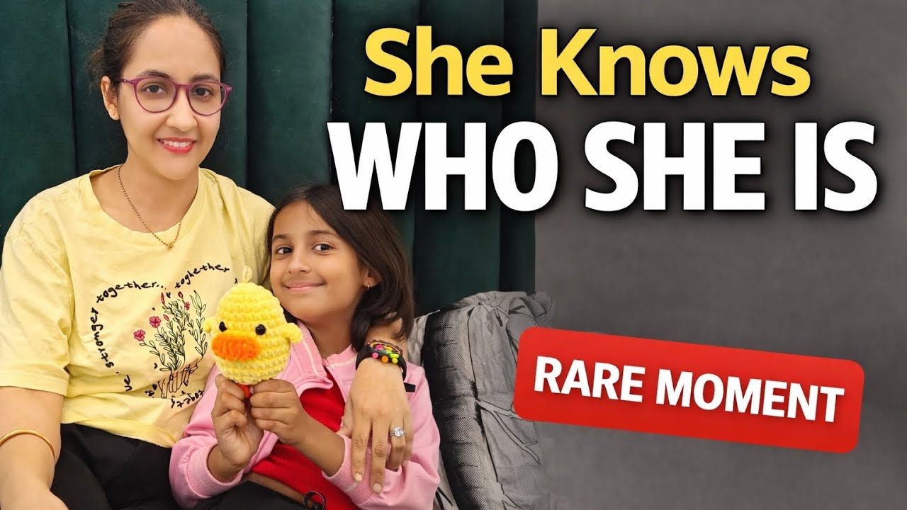 She&rsquo;s Just a Child, Yet So Self-Aware | Proud Parent Moment. 