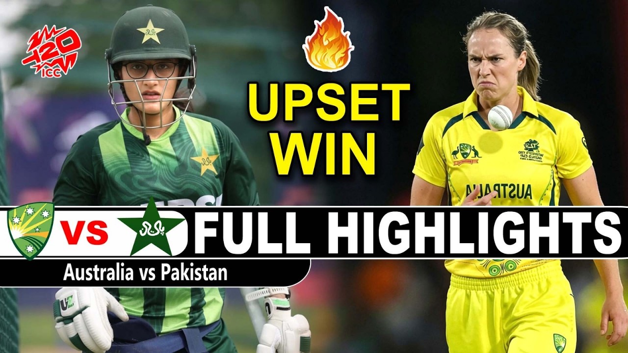 Full Highlights | Pakistan W Vs Australia W | ICC Women's T20 World Cup 2026 | Pak Vs Aus