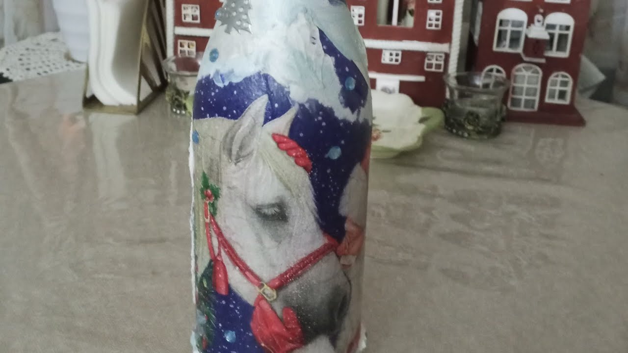 Новогоднее шампанское.