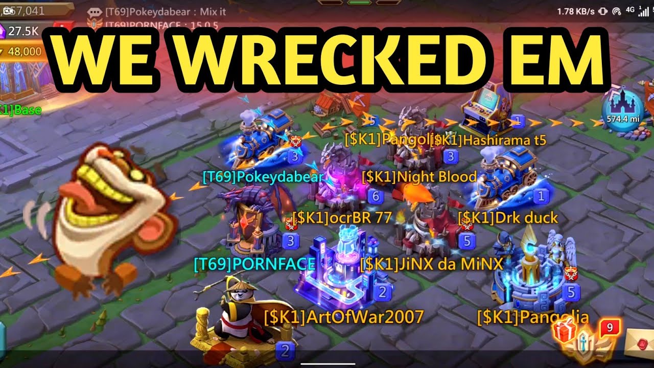 $K1 Humiliated! OCRBR CAPPED!!! HUI LING ON FIRE!!! Lordsmobile!
