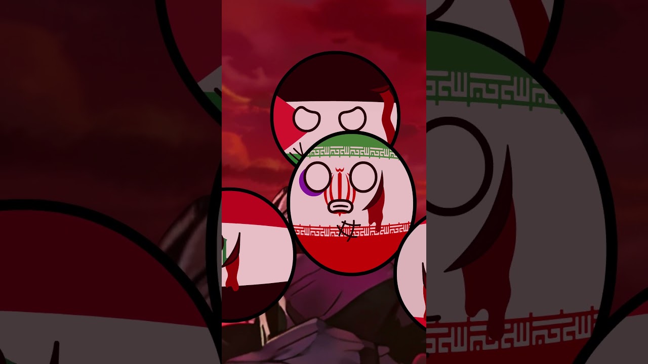Palestine, Iran Stand Up To Israel #countryballs