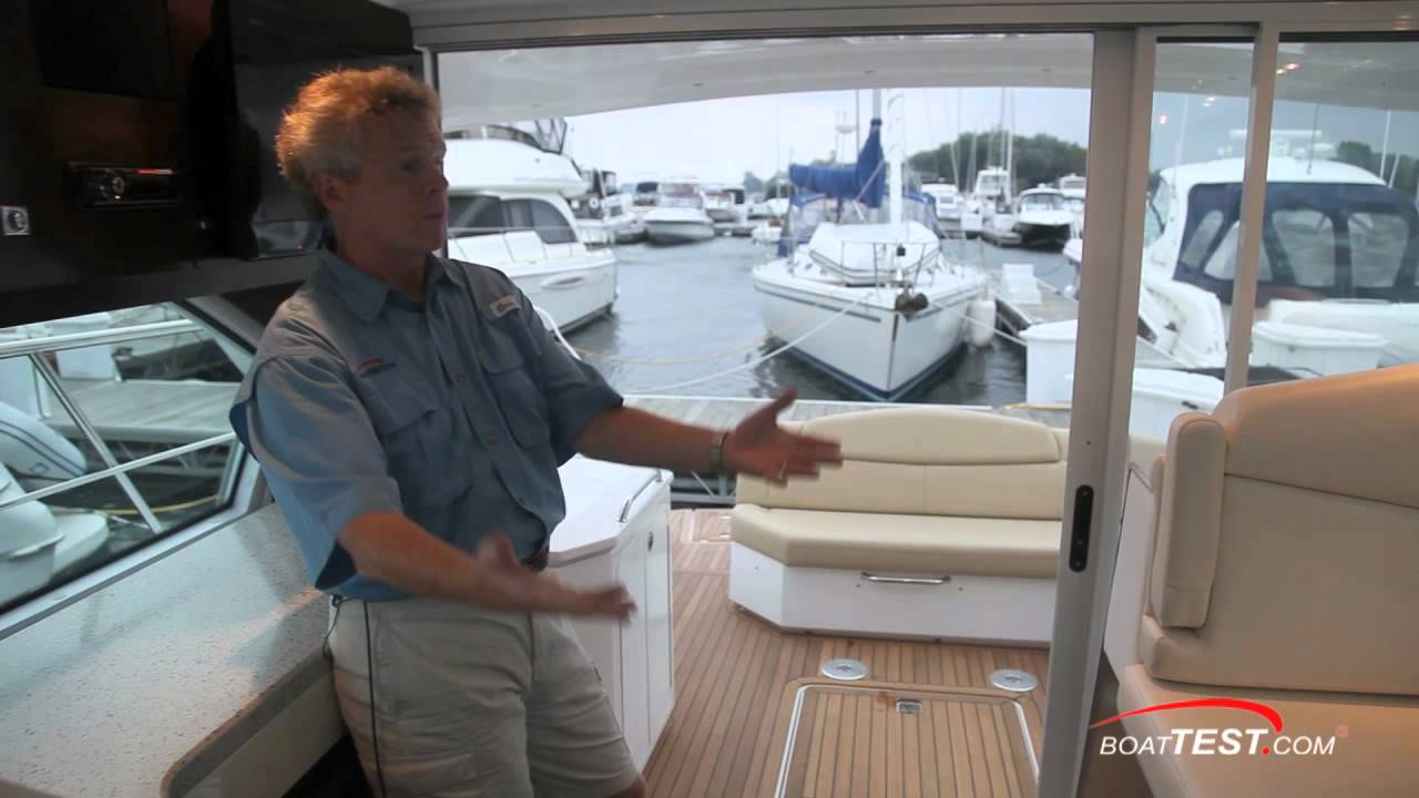 Cruisers Yachts 41 Cantius Features 2012- By BoatTest.com