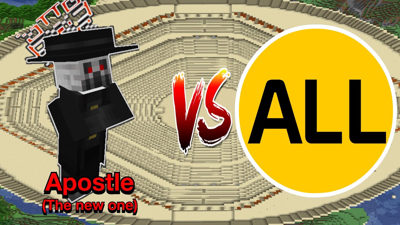 Minecraft |Mobs Battle |Apostle VS All (Part 1)