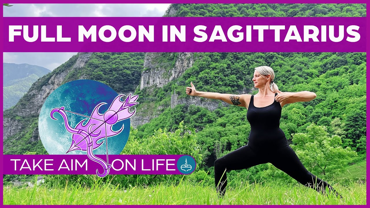 Yoga for the Full Moon in Sagittarius