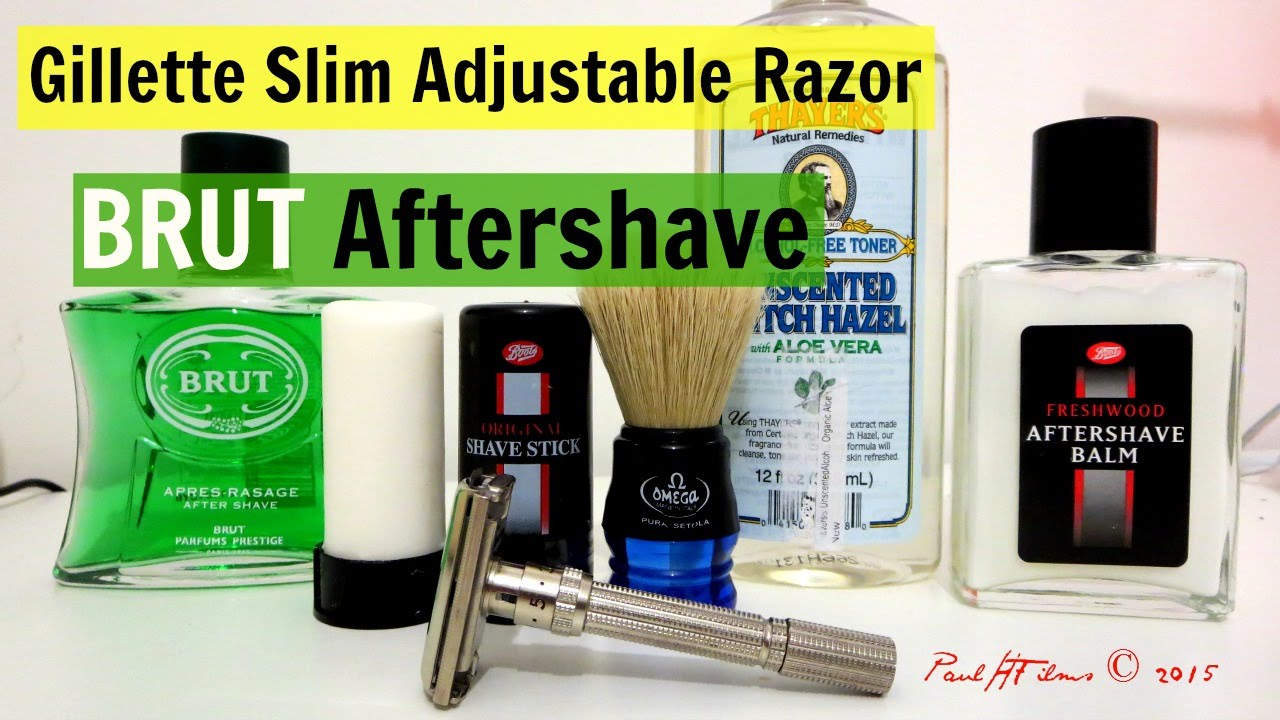 Gillette Slim Adjustable - Boots Original Shaving Soap