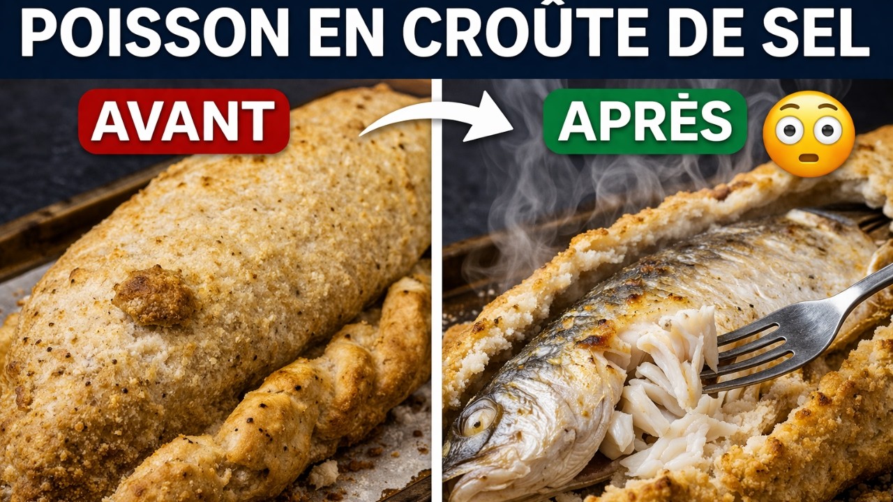 Loup de mer en croûte de sel : la cuisson parfaite !