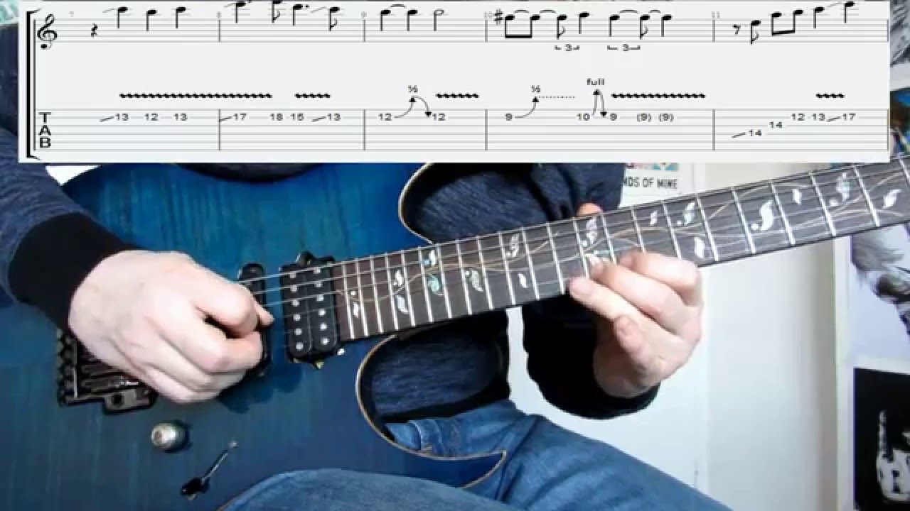 Dream Theater - The Best Of Times Solo  -  Cover and Tab ( Part 1/3 )