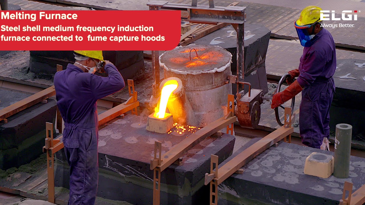 ELGi's  Best-in-Class Foundry in Coimbatore, India