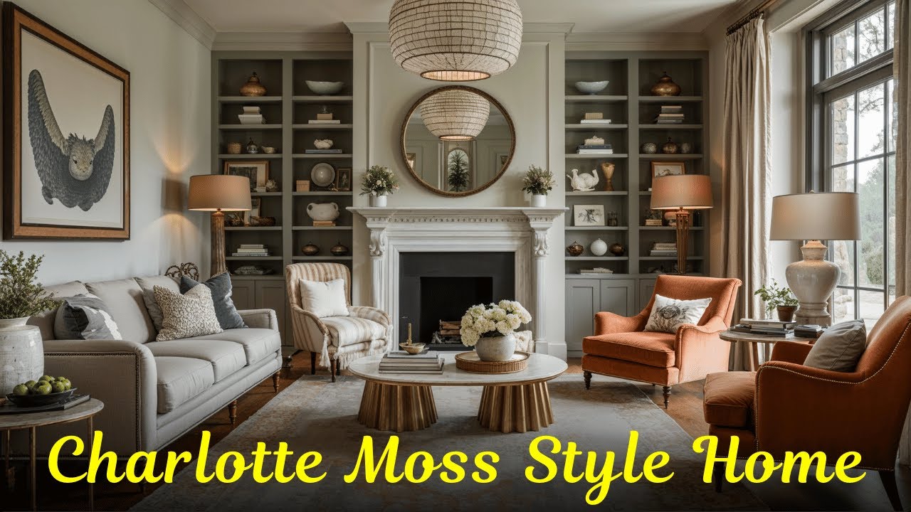 Дизайн интерьеров от Шарлотты Мосс | Неподвластная времени южная элегантность