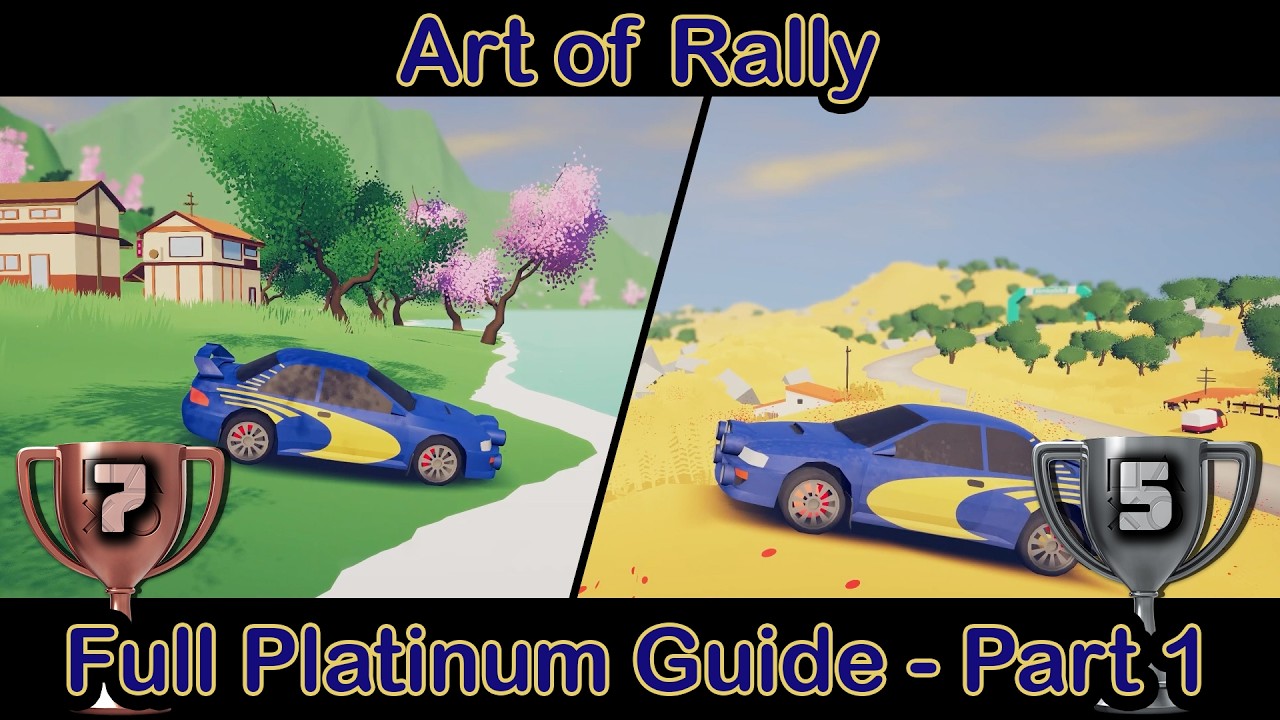 Art of Rally (PS5) – Full Platinum Guide – Part 1  - Free Roam