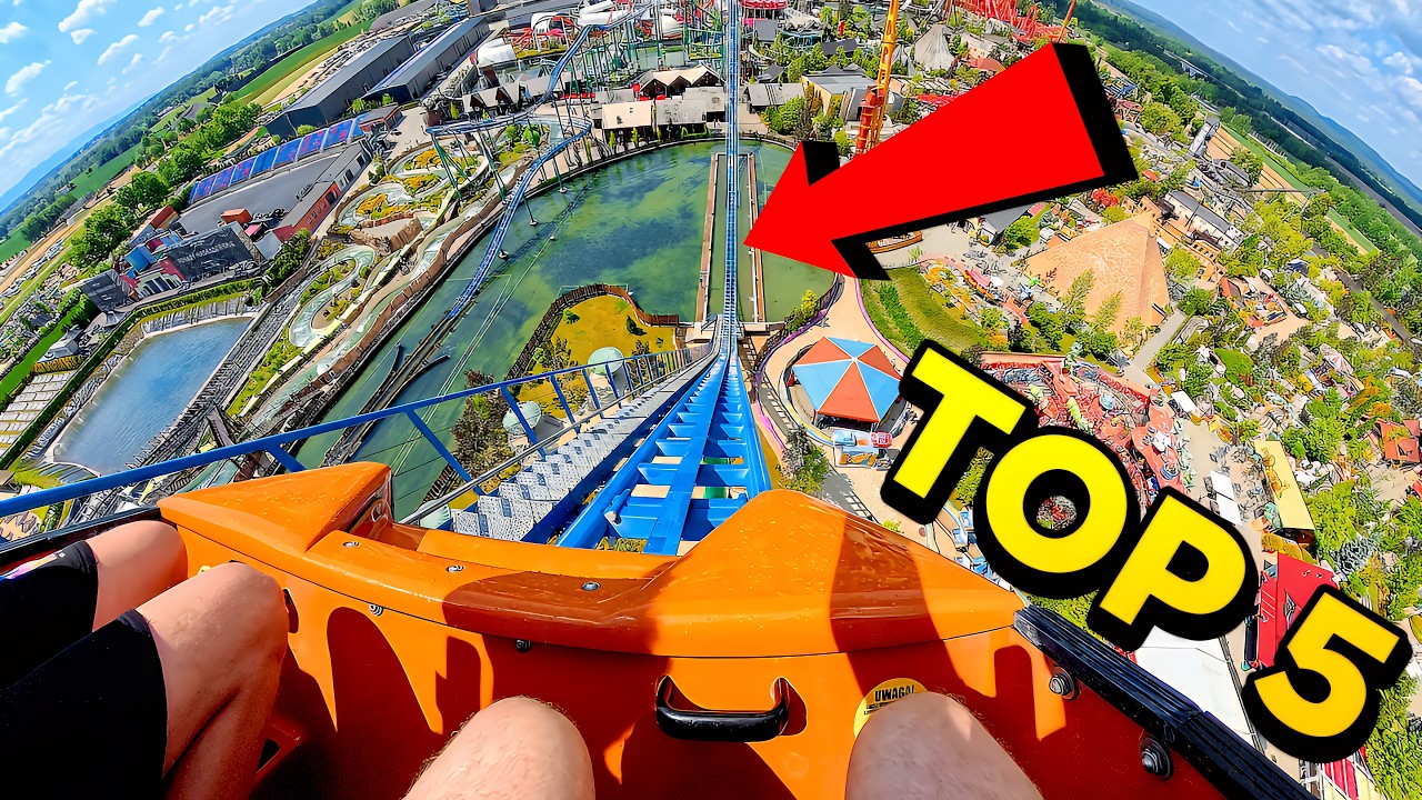 TOP 5 FASTEST ROLLER COASTERS IN POLAND | 2025 EPIC SMOOTH POV RIDES