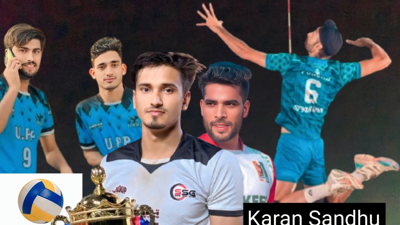 Maaz And Saeed Alam And company 🆚 Vs Karan Sandhu Srk | Anjan Shaheed | Volleyball A To Z Azamgarh