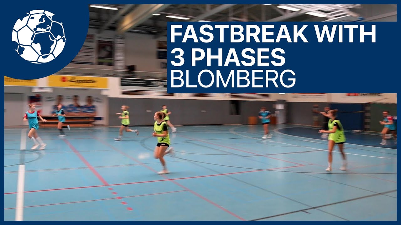 Fastbreak with 3 Phases - Handballtraining Piontek | Handball inspires Blomberg [deutsch/english]