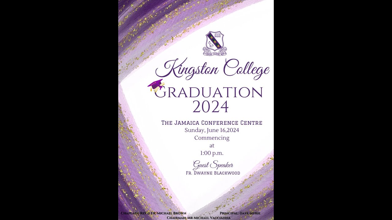 KINGSTON COLLEGE GRADUATION 2024