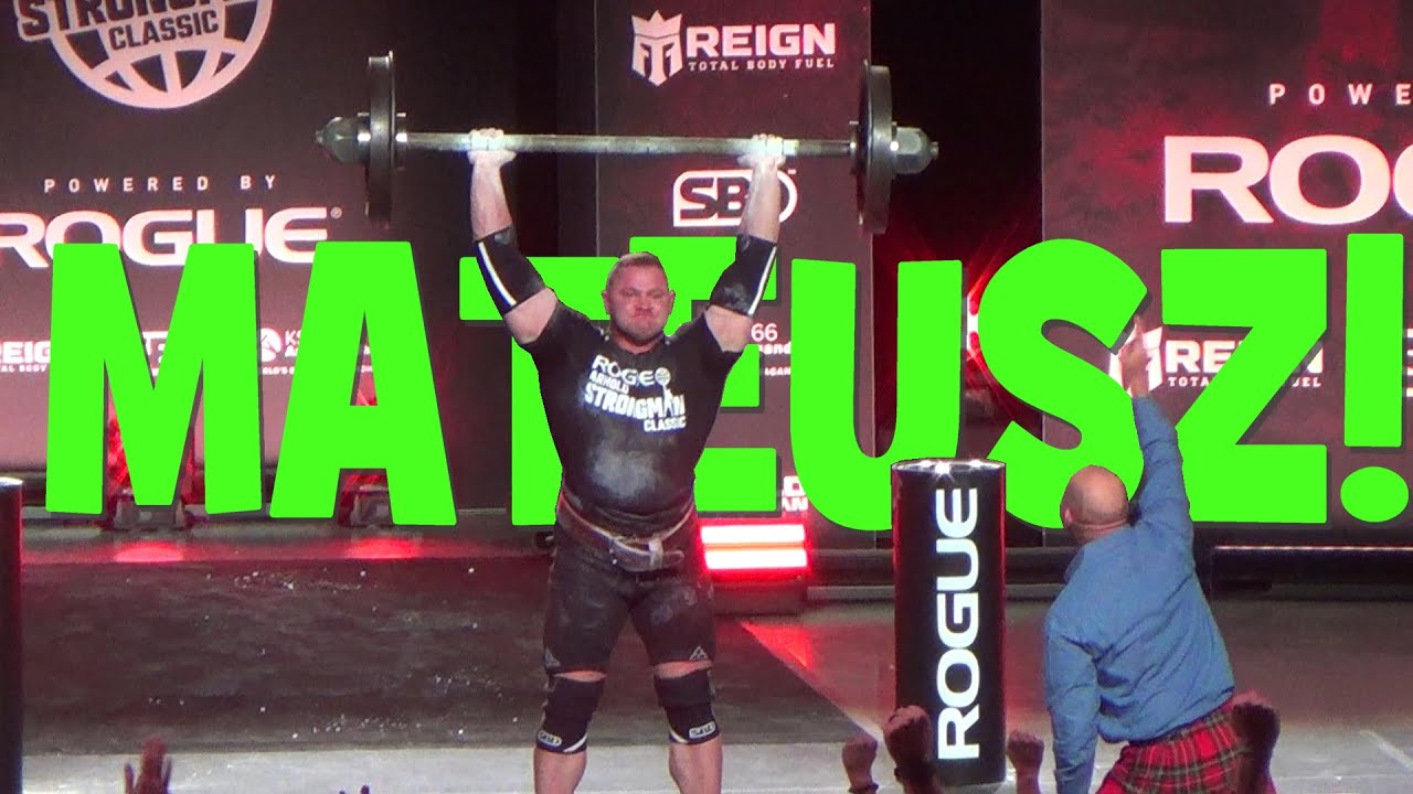 400 lb AXLE for reps - MATEUSZ KIELISZKOWSKI - ARNOLD STRONGMAN CLASSIC 2024