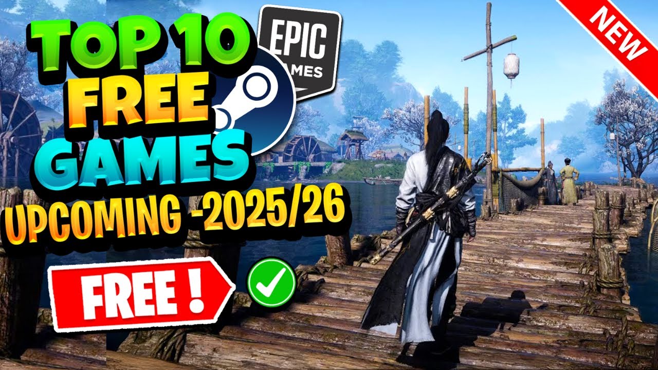 10 лучших бесплатных игр 2025/26 года (НОВЫЕ игры)