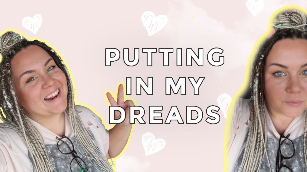 INSTALLING MY DREADLOCK EXTENSIONS | double ended synthetic dreads | Shannon Jimenez