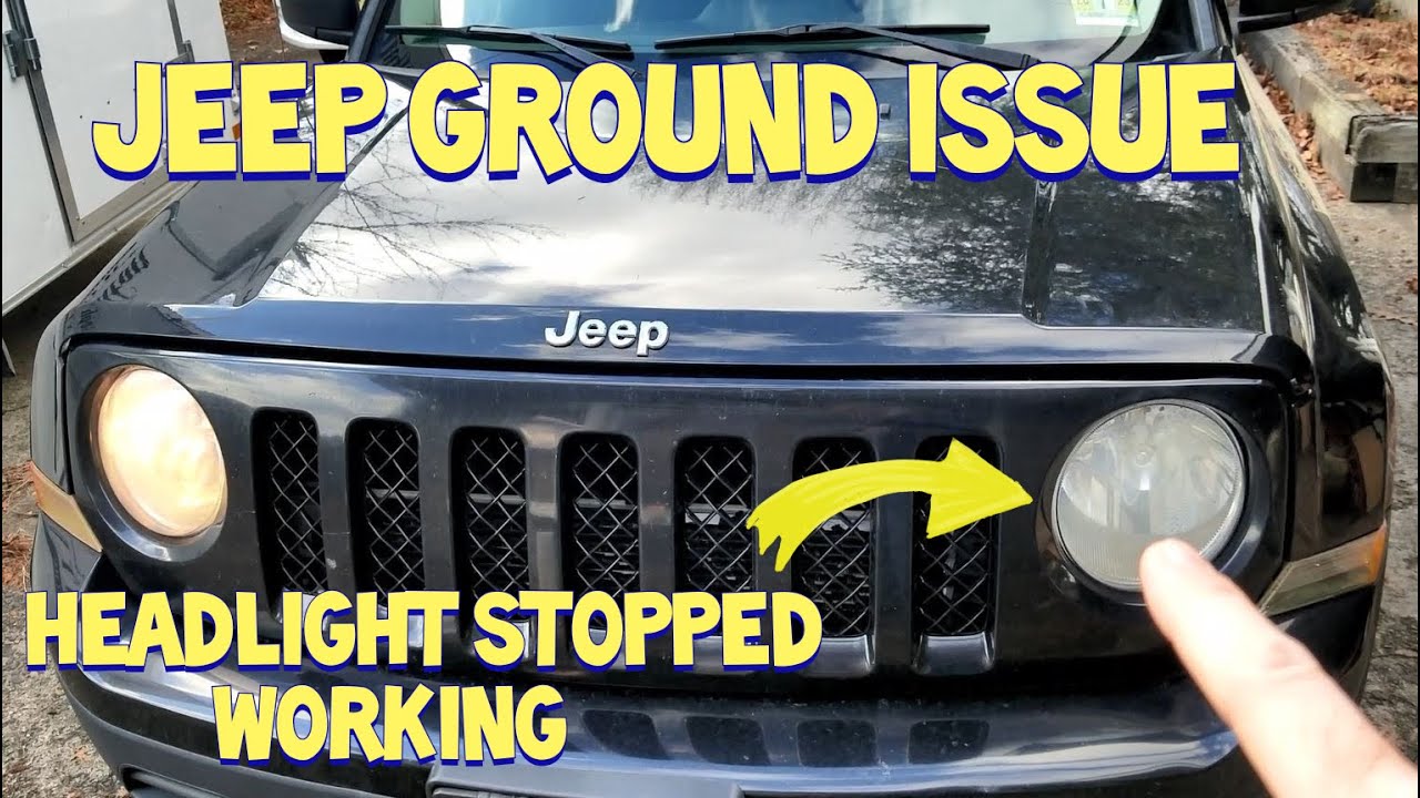 Фары и поворотники Jeep внезапно перестали работать. Проблема была в плохом заземлении!