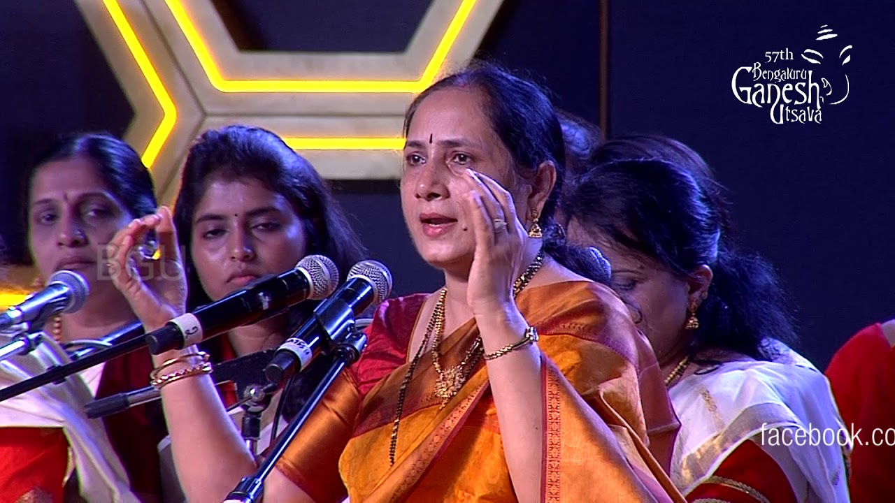 JAYATHU GAJANANA | RAAG HAMSADHWANI | Vidushi Poornima Kulkarni | 57th Bengaluru Ganesh Utsava 2019