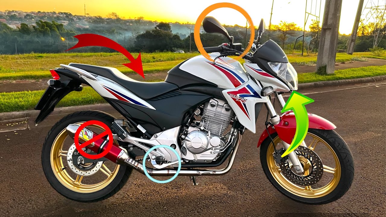 TODAS AS ALTERAÇÕES DA MINHA CB300: O QUE VALEU A PENA MODIFICAR??