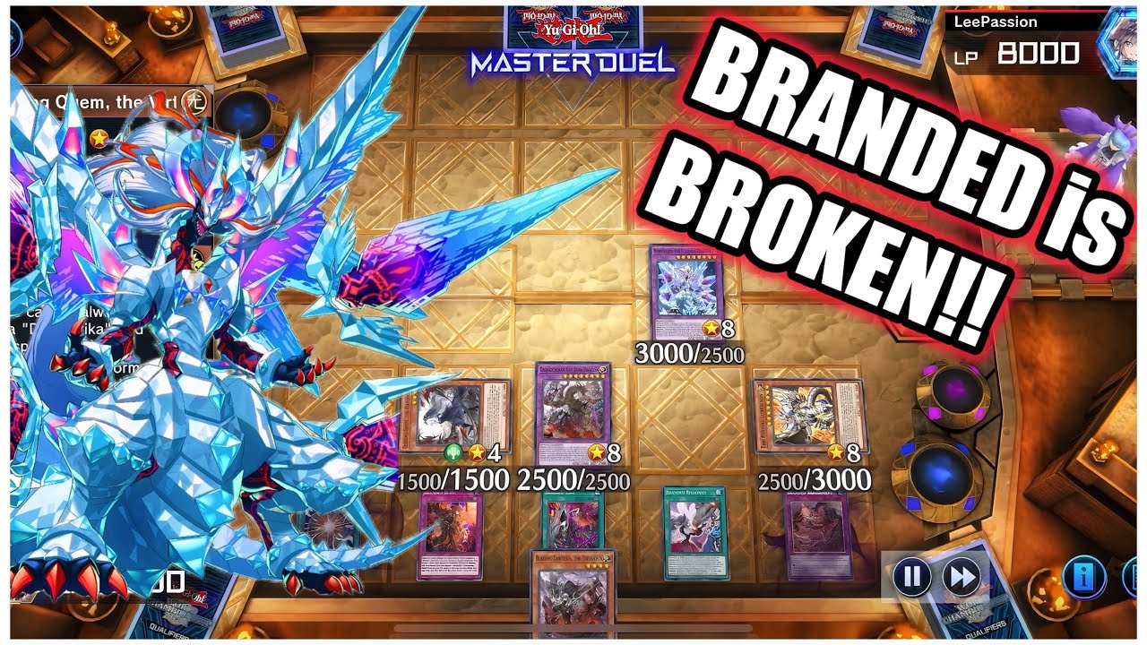 BEST BRANDED DESPIA DECK in MASTER DUEL! BROKEN!!