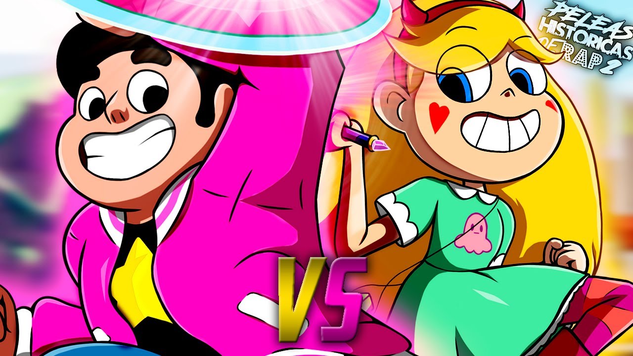 STEVEN UNIVERSE VS STAR BUTTERFLY || PELEAS HISTORICAS DE RAP T2 || Pandia Rap (Ft. Lapis Rap)