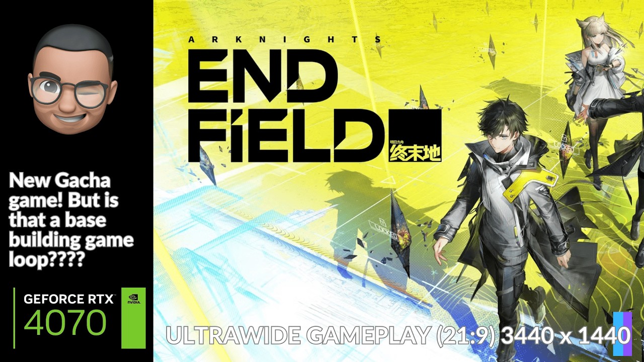 Arknights: Endfield - Ultrawide Screen (21:9 - 3440x1440) Gameplay. Played on a NVIDIA RTX 4070