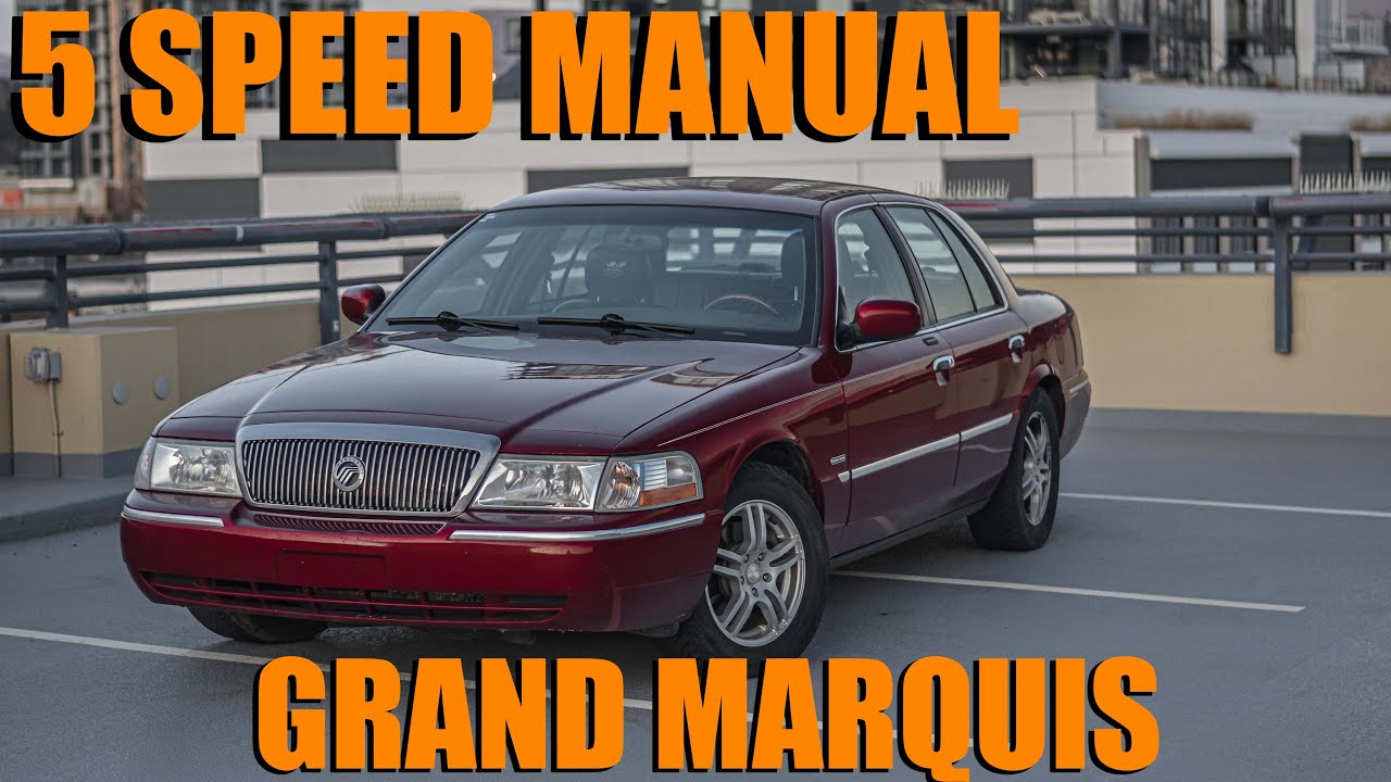 Обзор Grand Marquis с 5-ступенчатой ​​механической коробкой передач