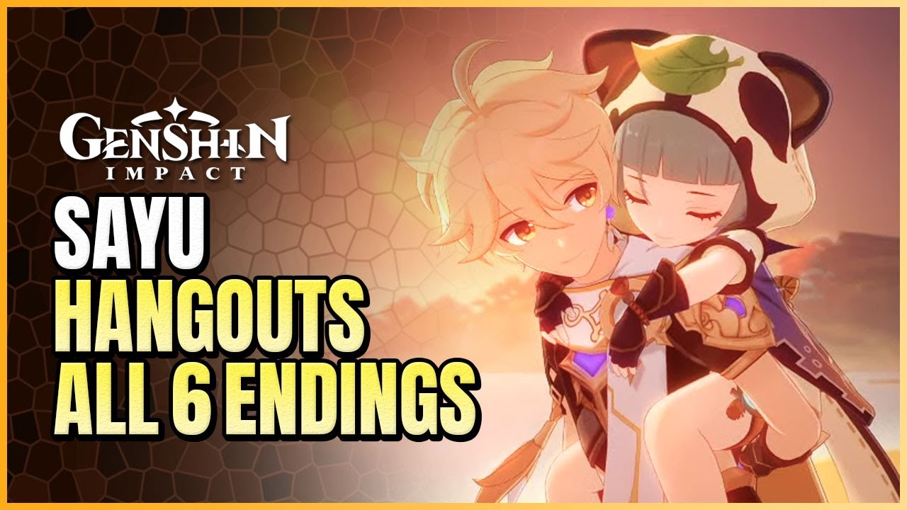 Sayu Hangout All Endings | Hangout Events: Series III | Version 2.2 Tsurumi Island