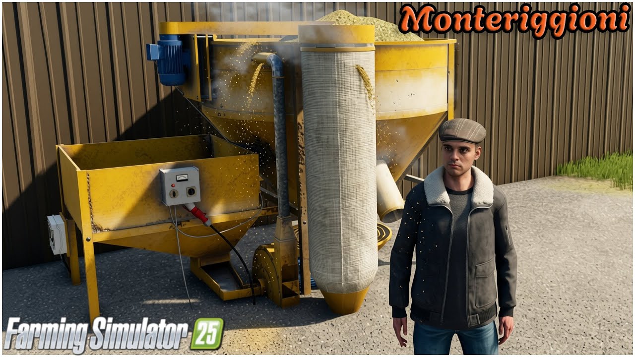 MONTERIGGIONI FS25 #43 - UN ALTRO MISCELATORE CIBO SUINI CON PICCOLO SILO - GAMEPLAY ITA