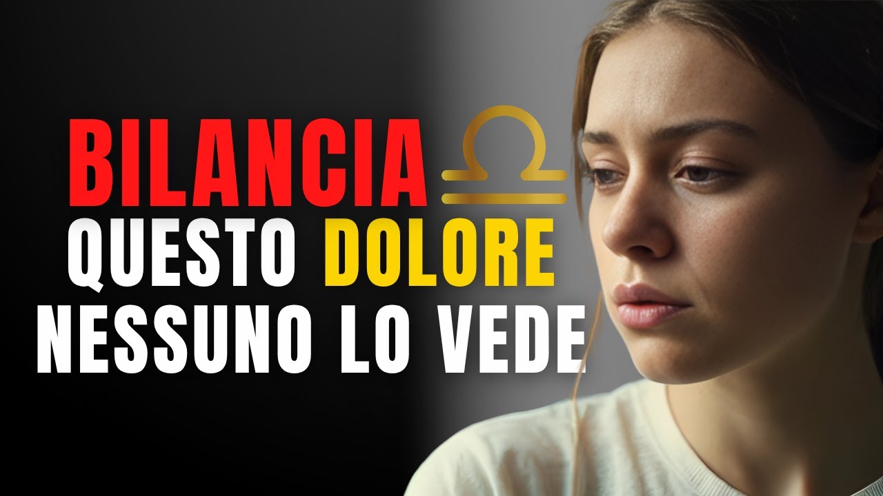 ♎Il DOLORE che la BILANCIA NASCONDE perfino a SE STESSA 🥹 lo hai sentito ANCHE TU?