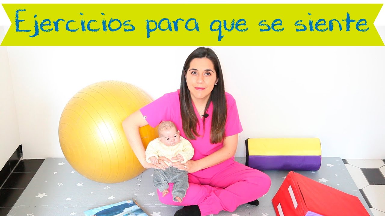 Ejercicios bebés para sentarse