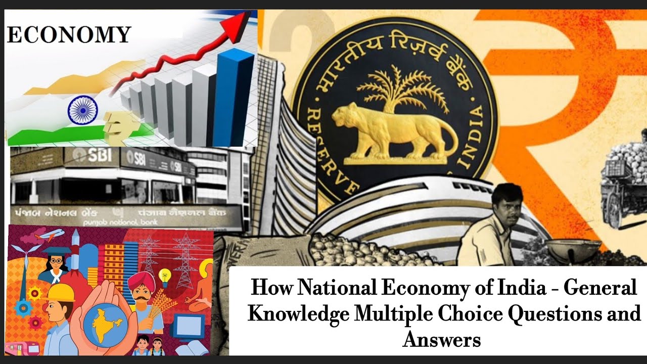 How National Economy of India - General Knowledge Multiple Choice Questions and Answers #economic